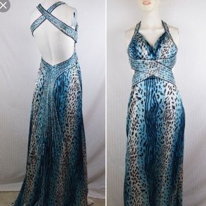 Blue Prom Dress